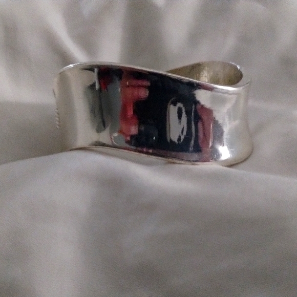 Beautiful chunky silver bracelet - Picture 2 of 4